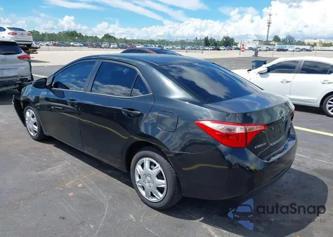 2017 Toyota Corolla Le from USA, damaged, VIN 2T1BURHE8HC897961